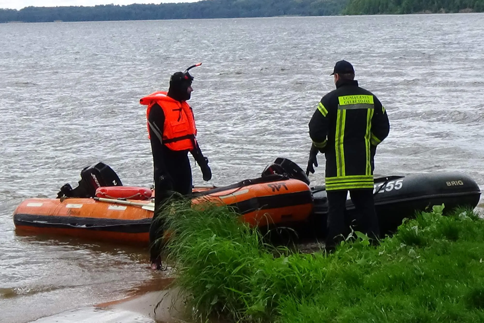 Narai, Gelbėjimo operacija Kauno mariose