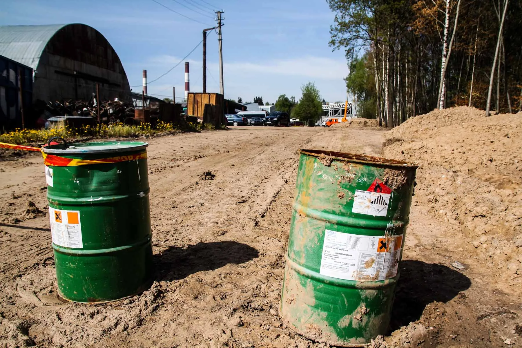 Likviduojamas chloro balionas