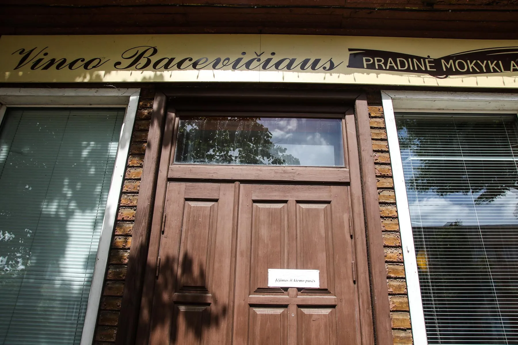 V. Bacevičiaus mokyklos piketas