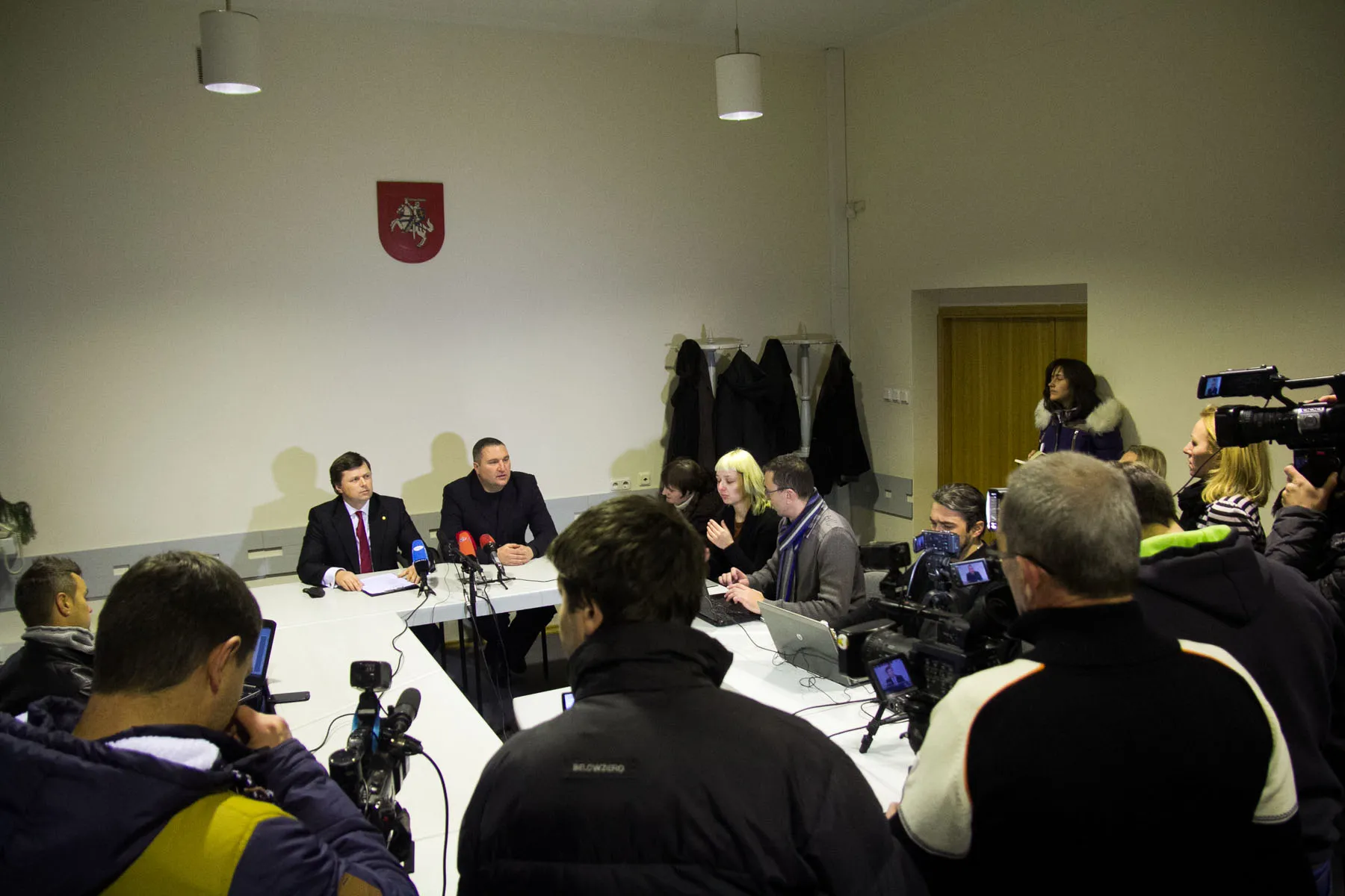 Spaudos konferencija iš prokuratūros tiesiogiai