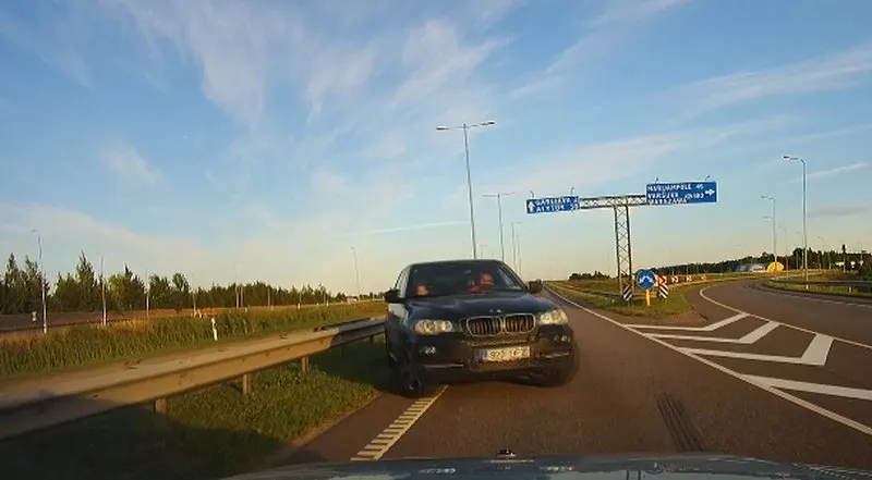 Prieš eismą su BMW