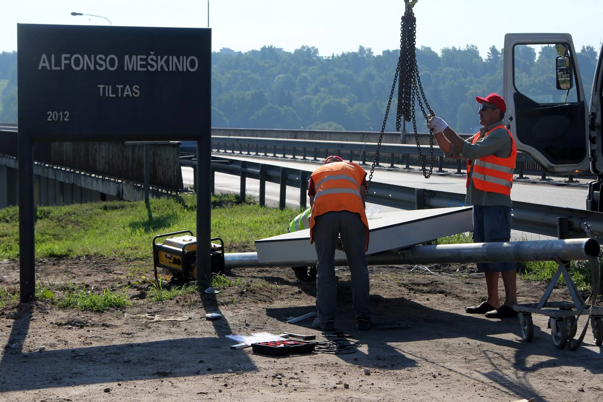 Įrenginėjami kintamos informacijos ženklai