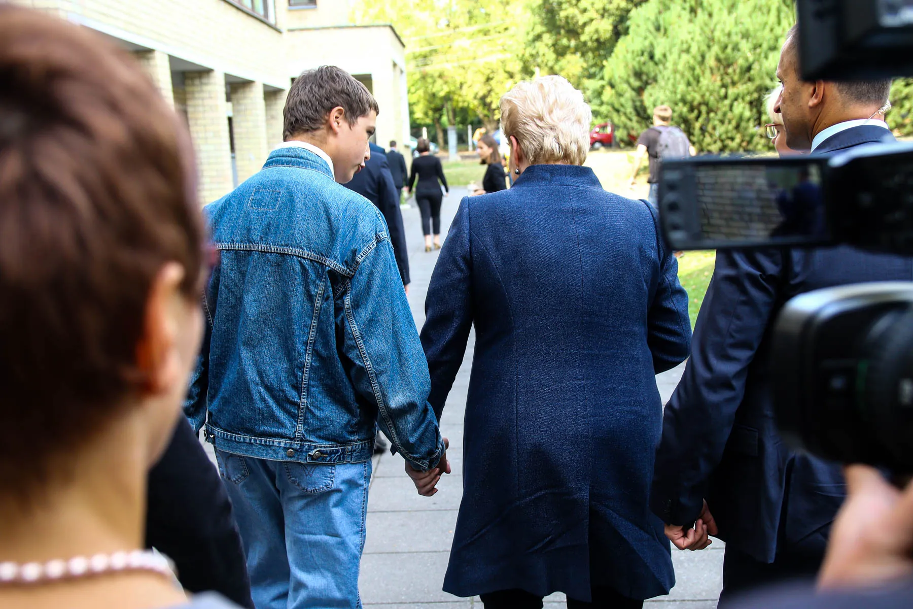 Prezidentės vizitas Vilijampolės globos namuose