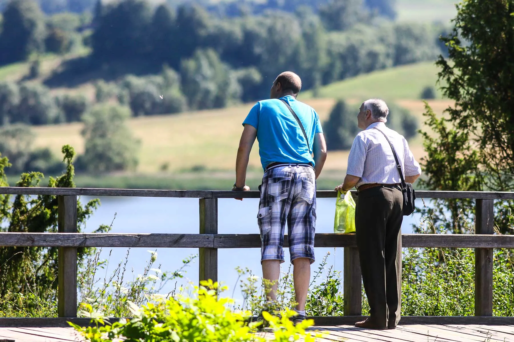Kadagių slėnis vasarišką savaitgalį