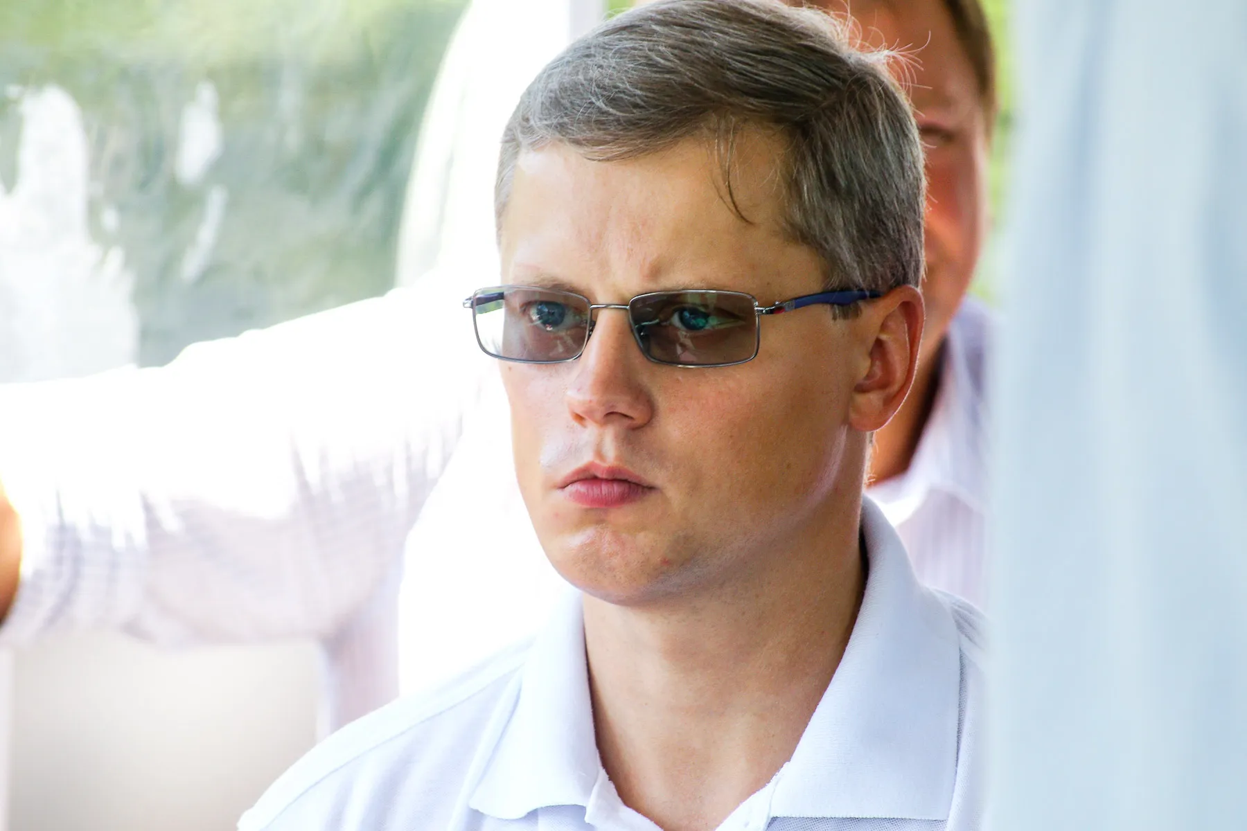 Opozicijos spaudos konferencija laive