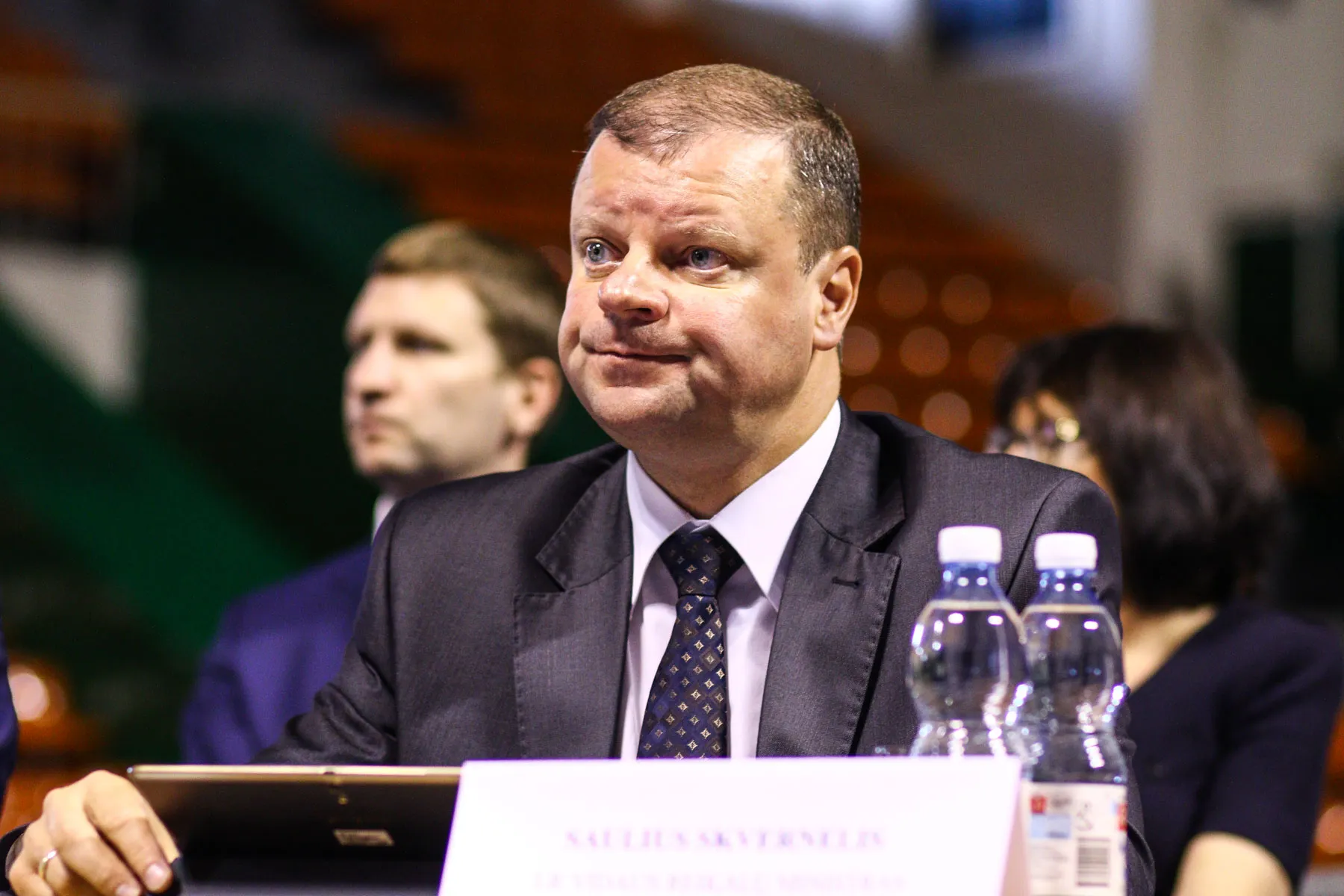 Vidaus reikalų ministras Saulius Skvernelis