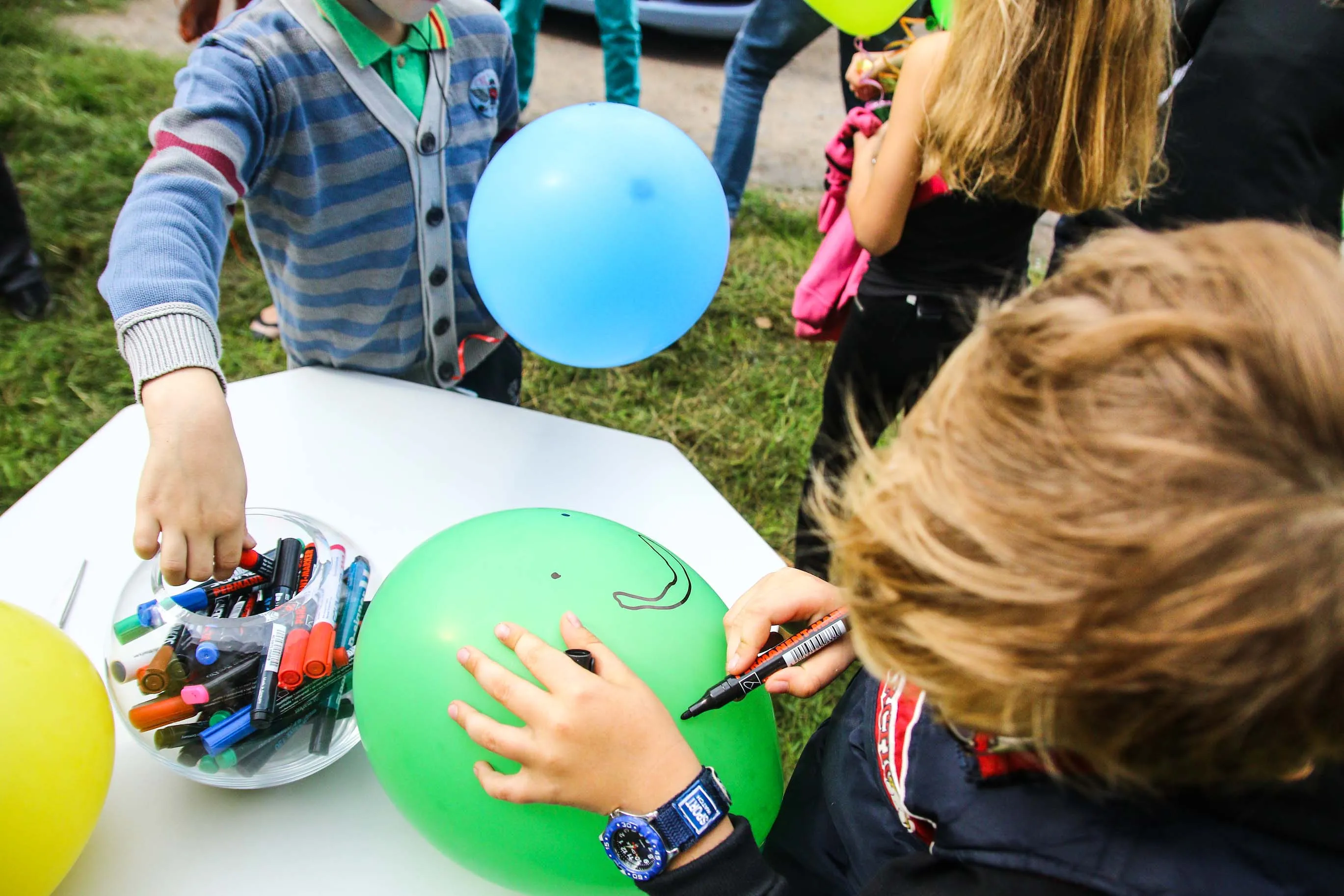 Septynmetės piešinys ant pastato sienos