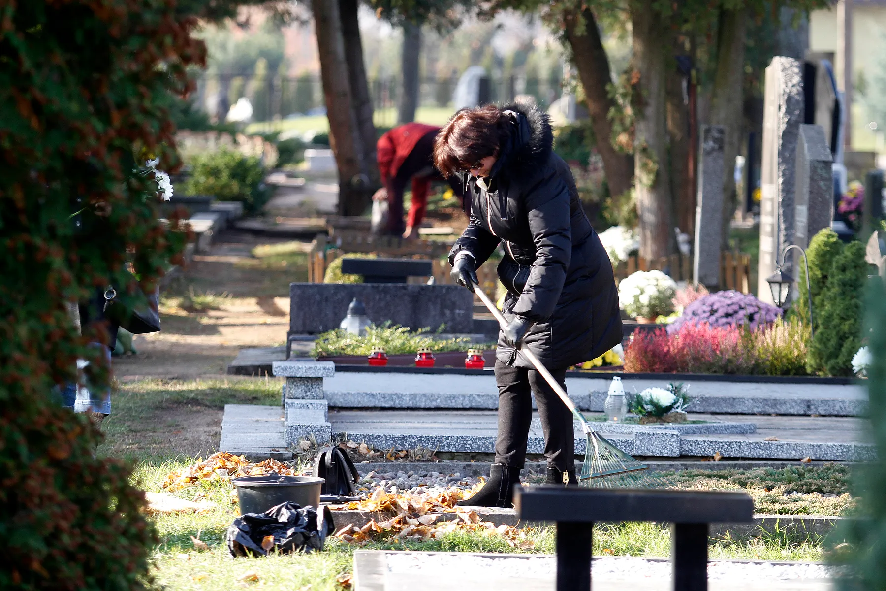 Žmonės jau ruošiasi Vėlinėms