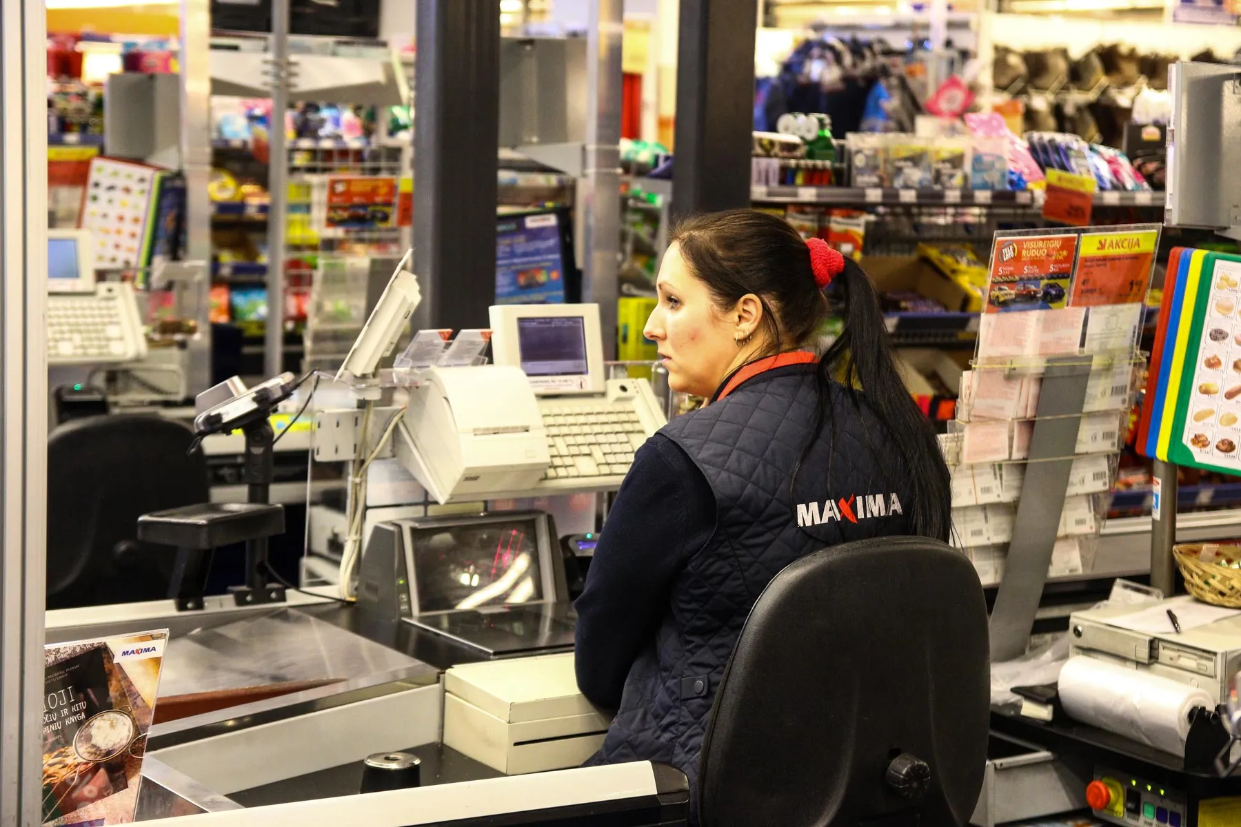Maxima parduotuvėje