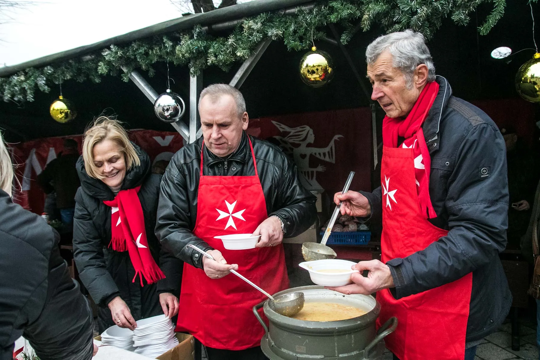 "Maltiečių sriuba" Rotušės aikšėje