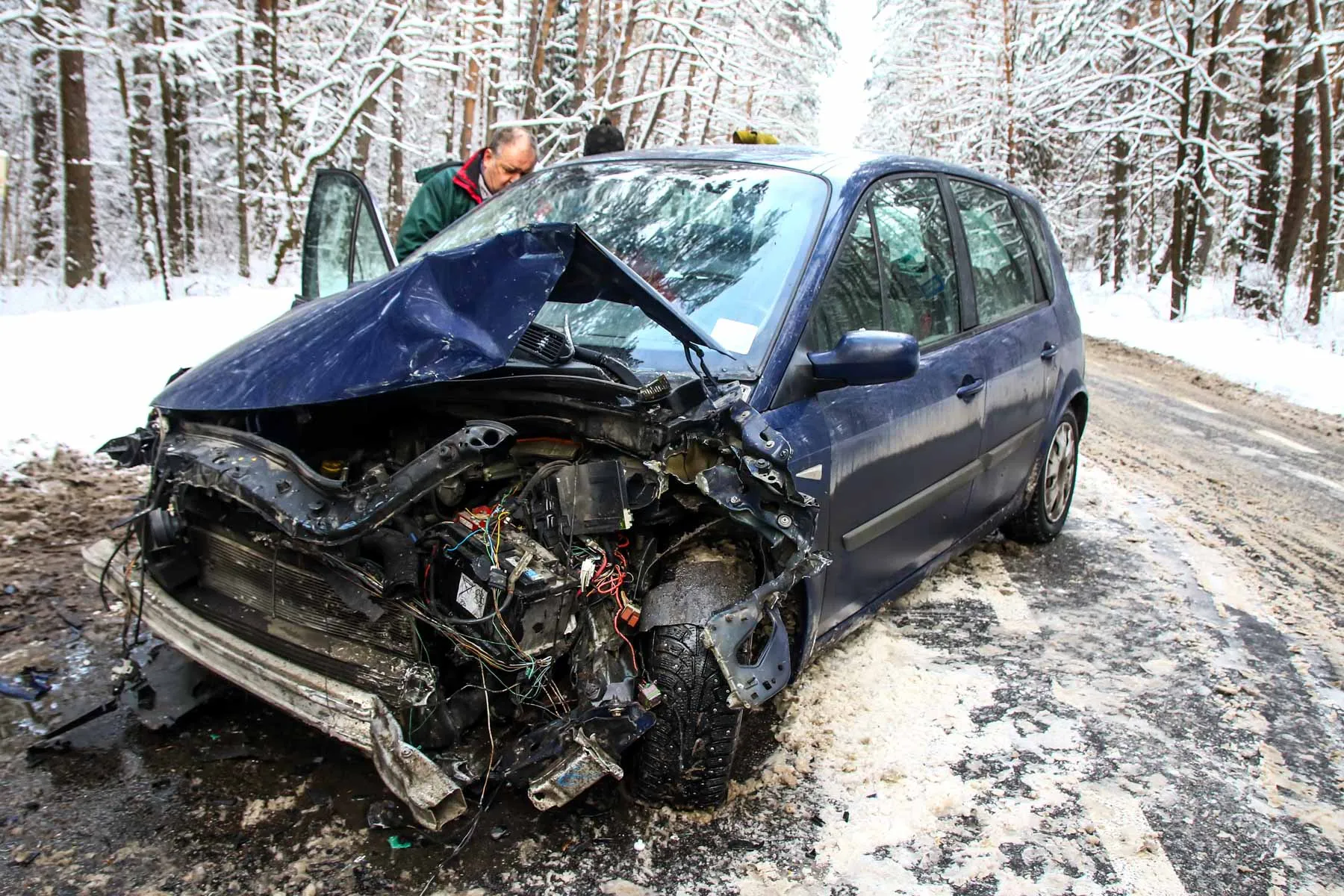 Avarija kelyje link Kleboniškio