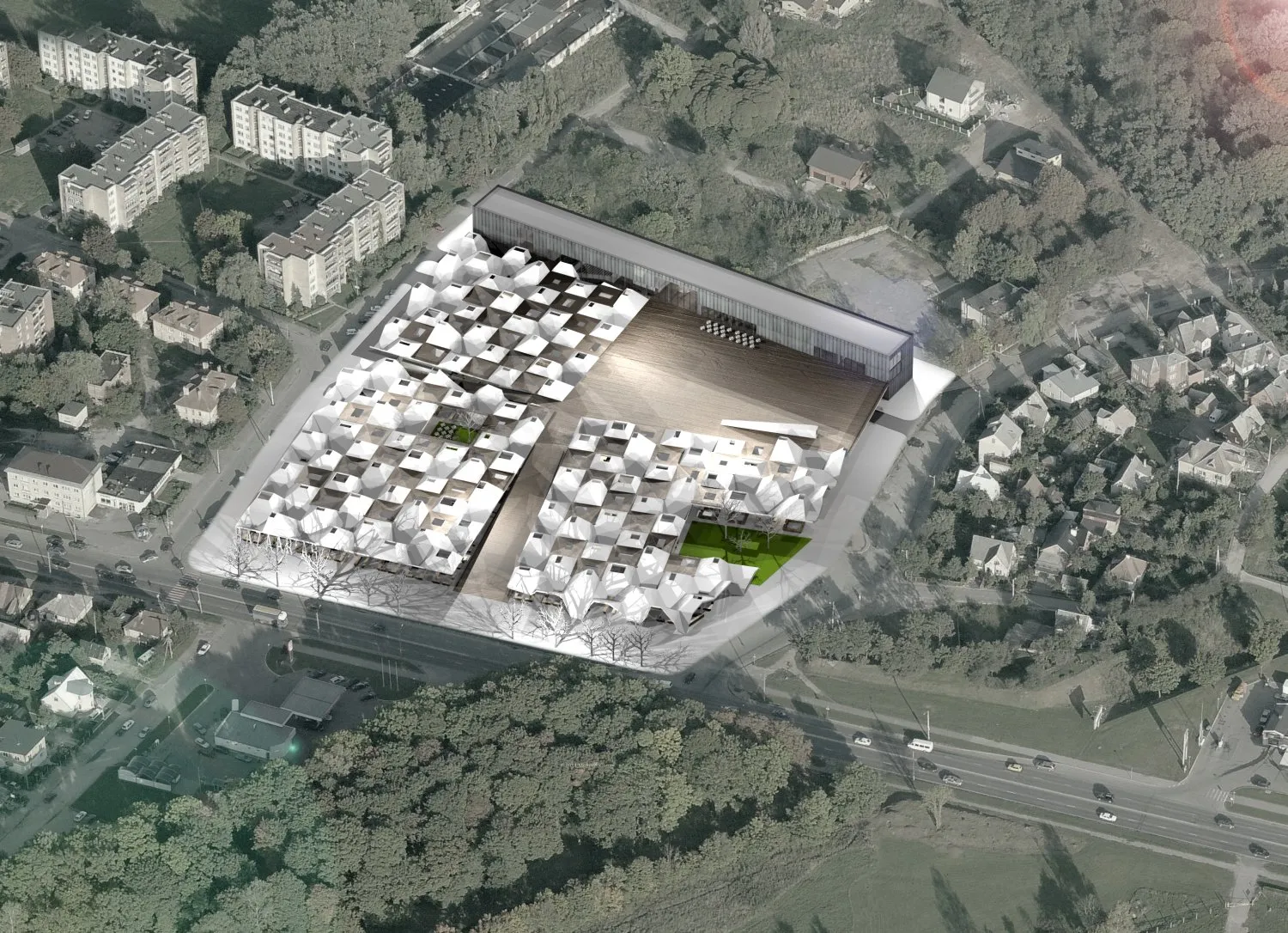 Aleksoto turgaus vizualizacijos