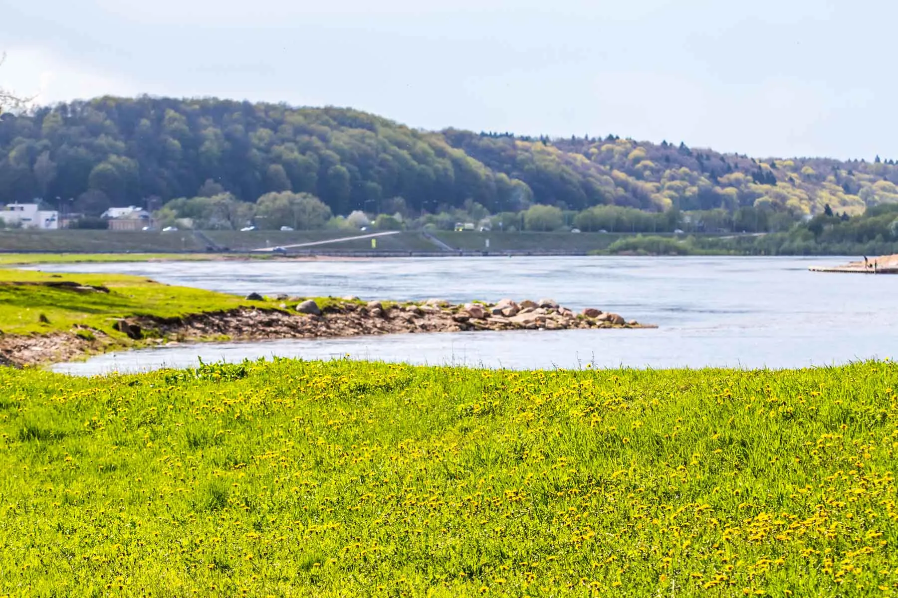 Sutvarkytos upių krantinės Kaune