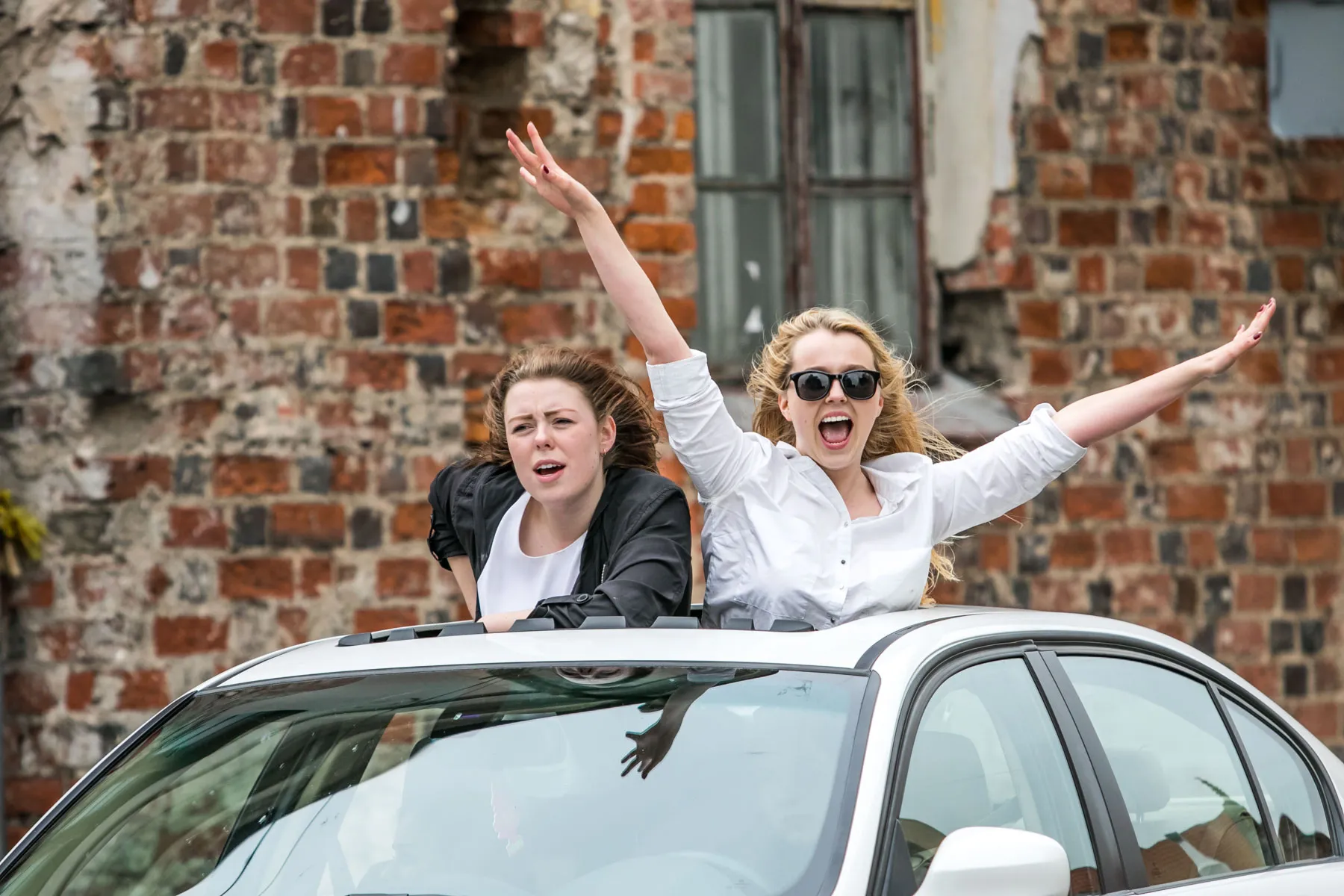 Abiturientai švenčia paskutinį skambutį