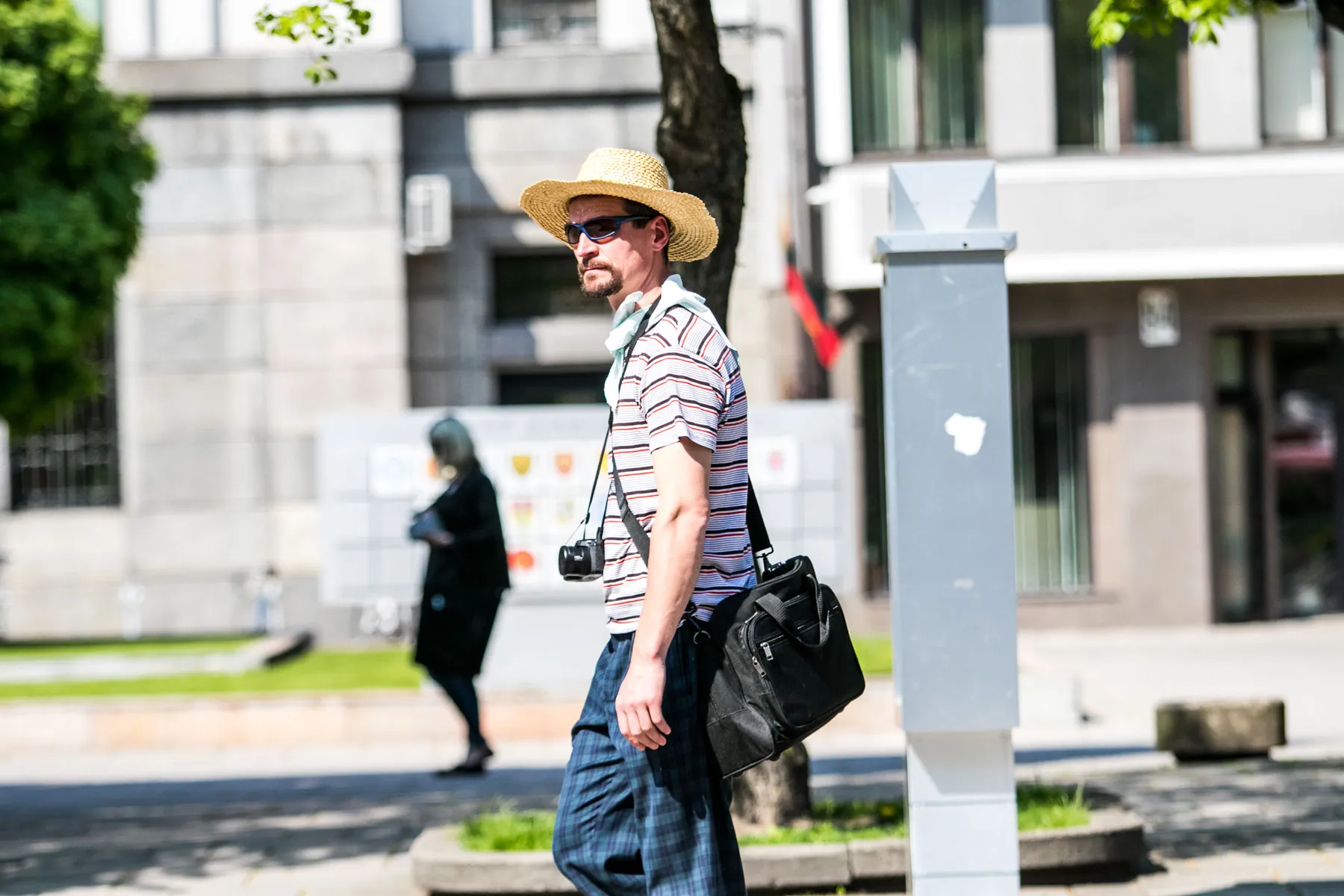 Karšta popietė Kauno gatvėse