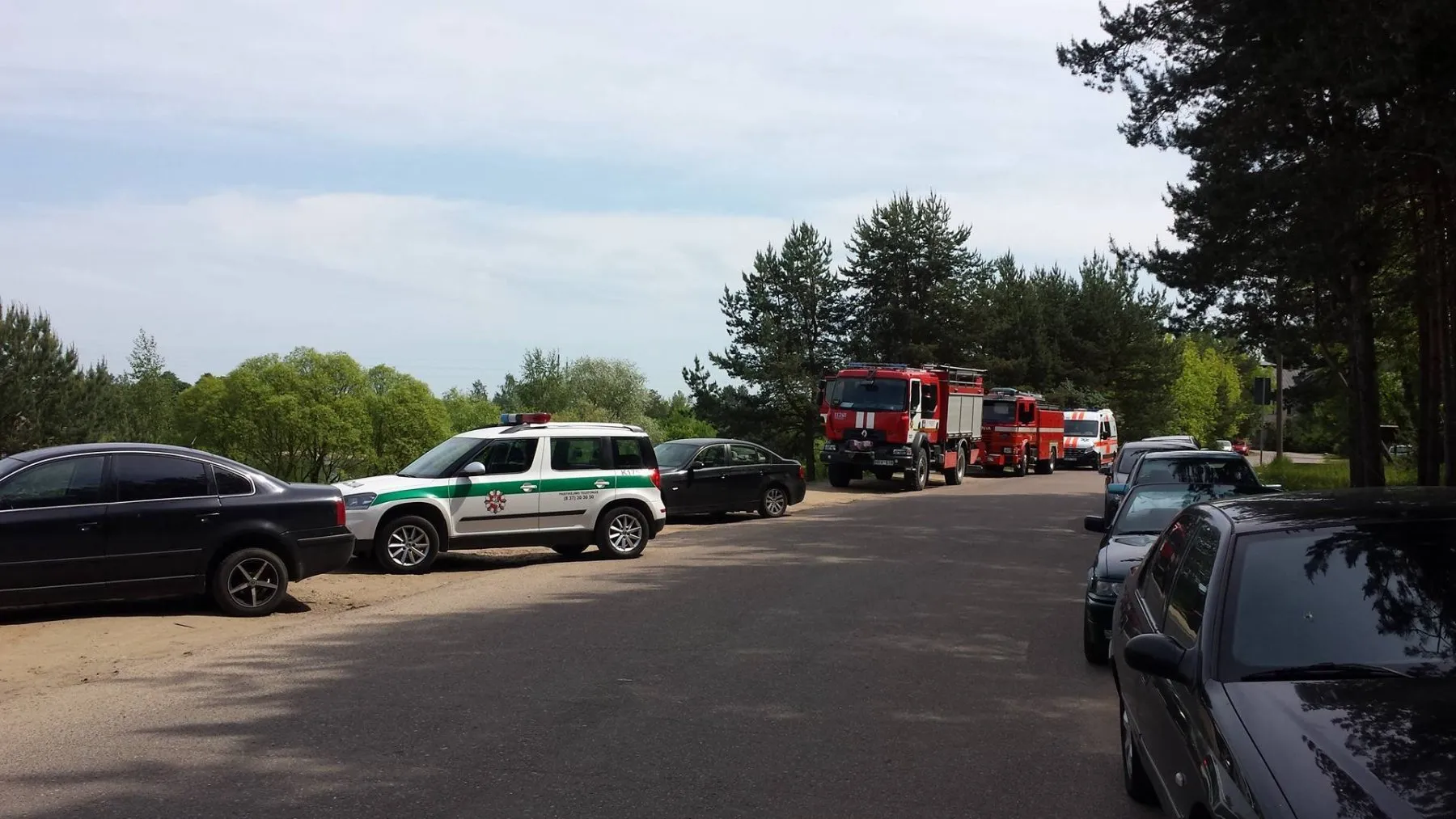 Gelbėtojai Lampėdžiuose