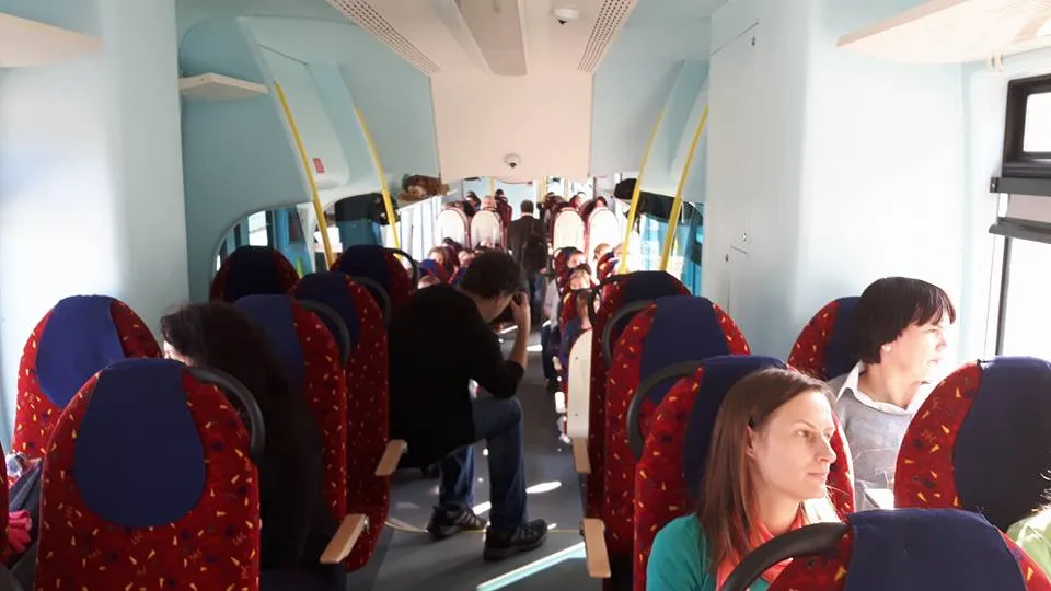 Pirmoji kelionė traukiniu į Lenkiją