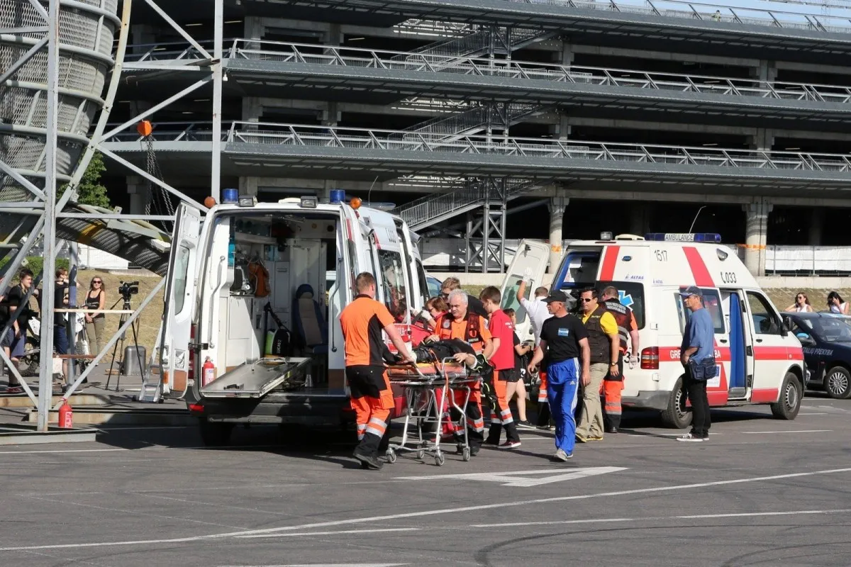 Nelaimė baikerių šventėje