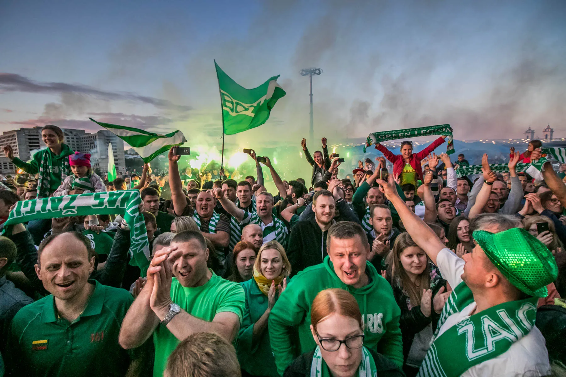 Žalgiriečiai atsidėkoja savo sirgaliams