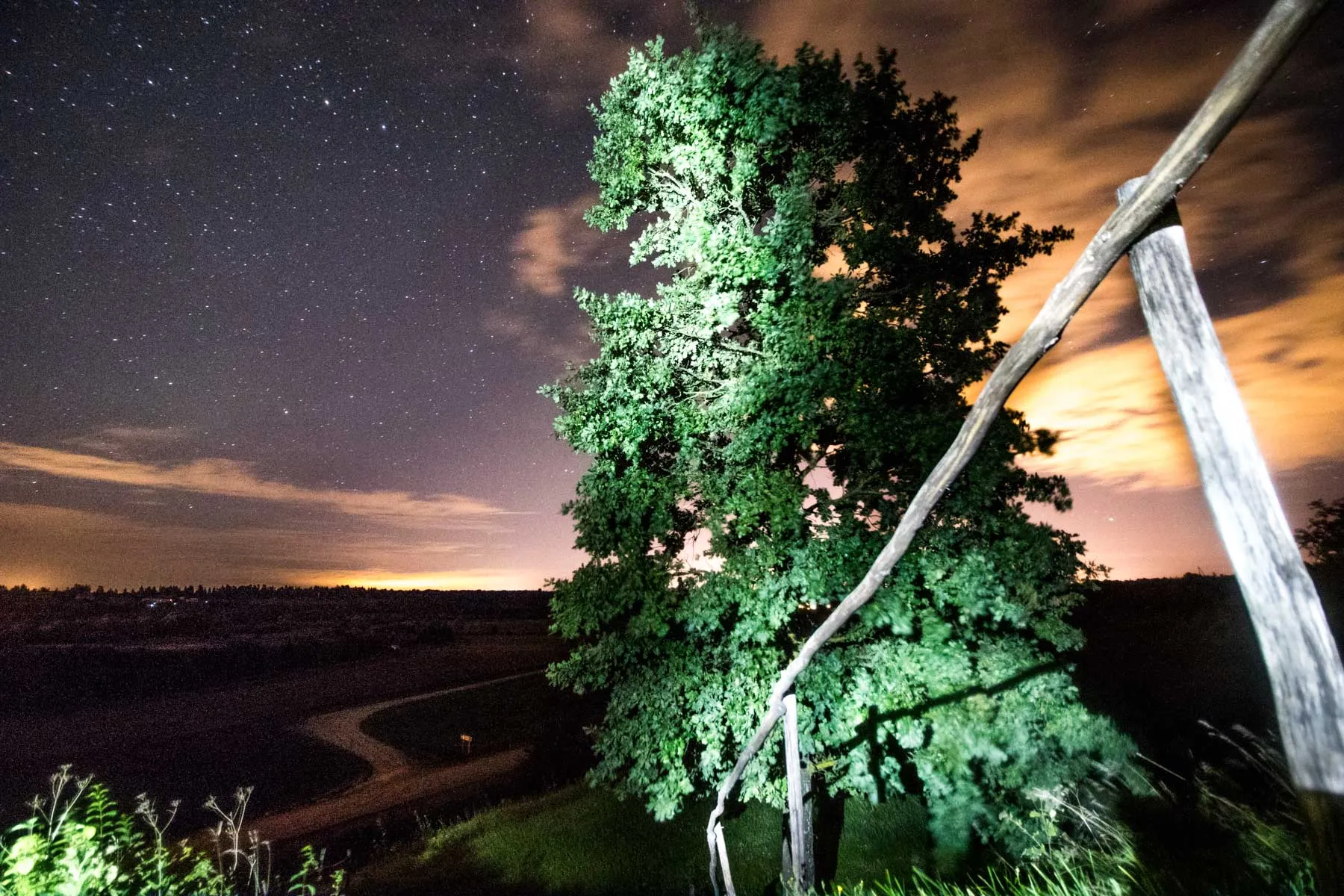 Meteorų lietus Kauno rajone