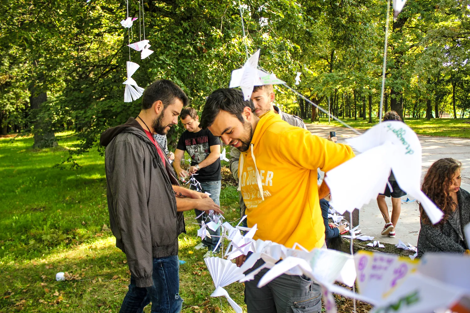 Užsieniečių socialinė akcija Kaune