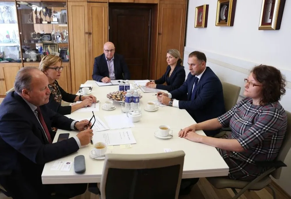 Ligita Valalytė ir Valerijus Makūnas susitikime