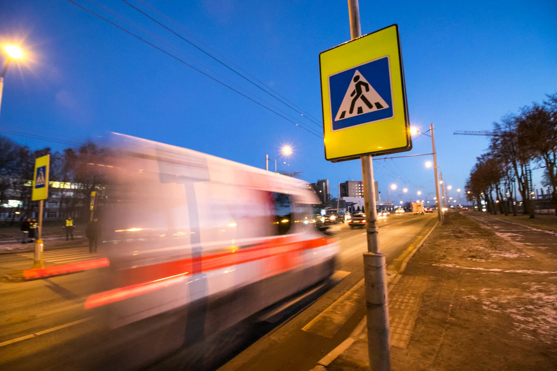 Pėsčiųjų perėjoje partrenkta kaunietė