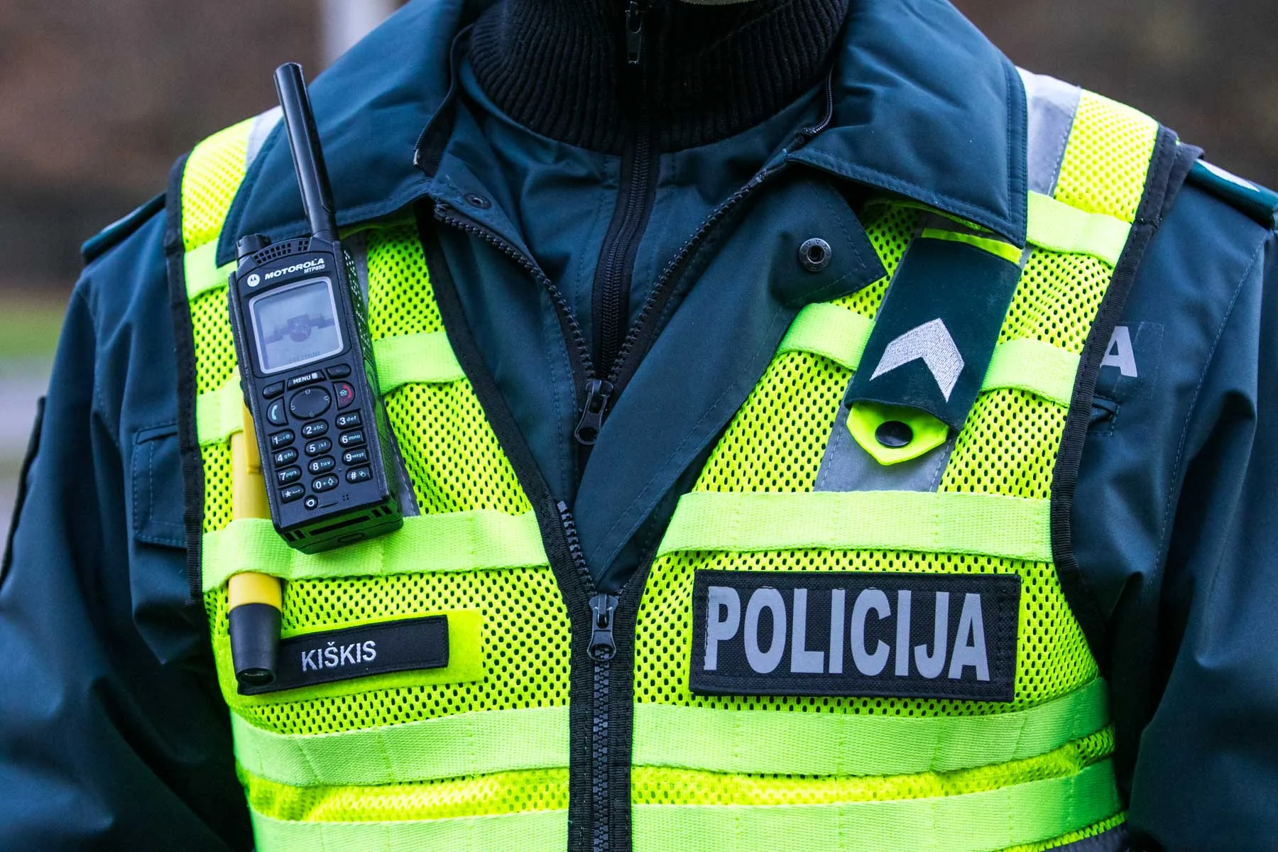 Policijos reidas tunelio gatvėje
