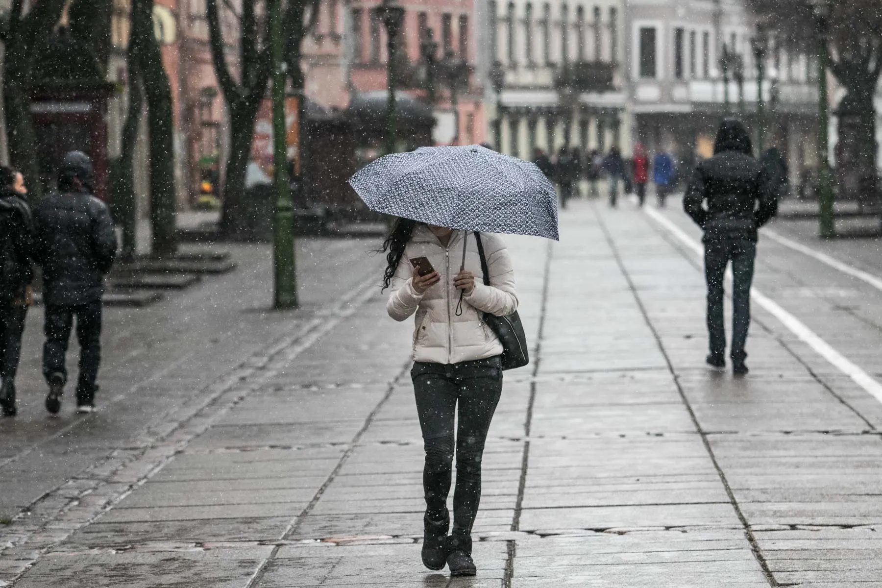 Žiemiškas oras Kaune