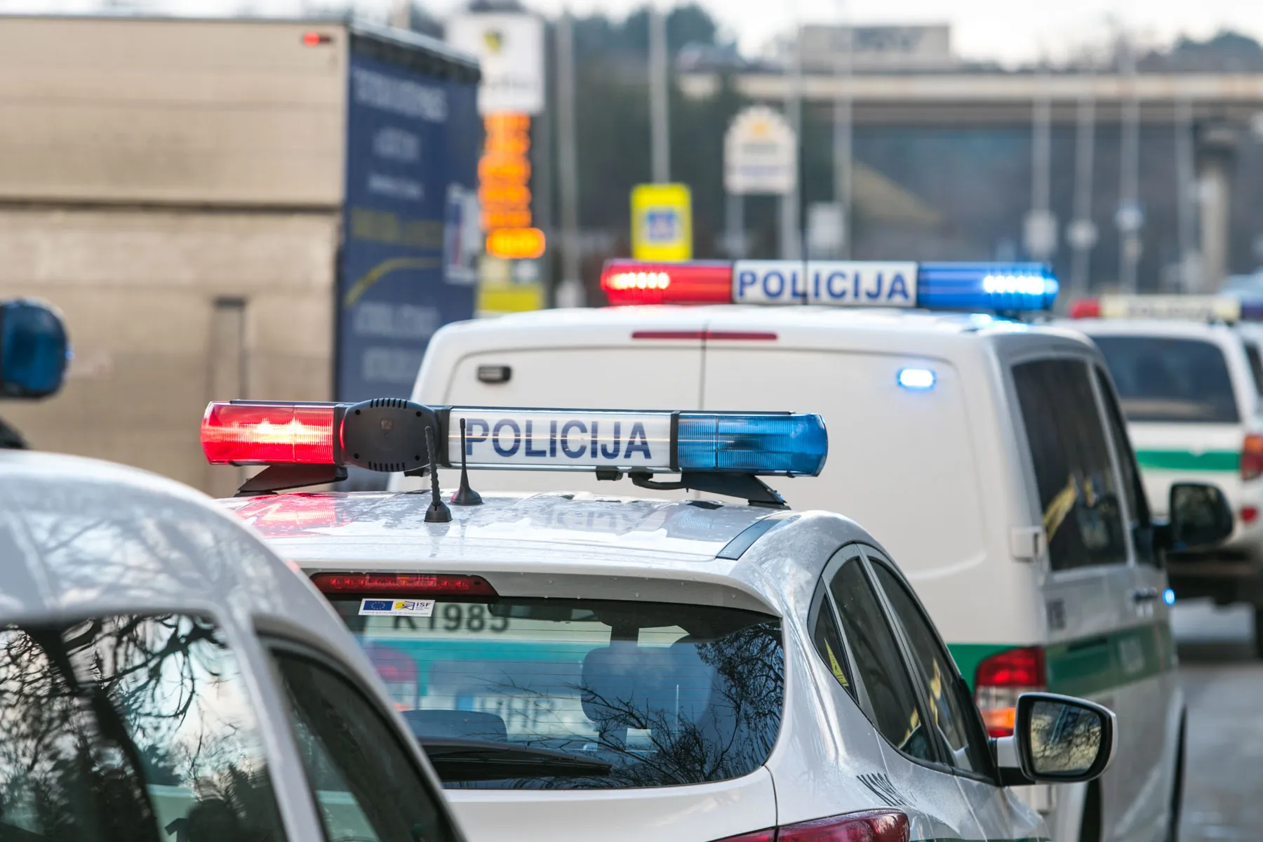 Policija įvykio vietoje