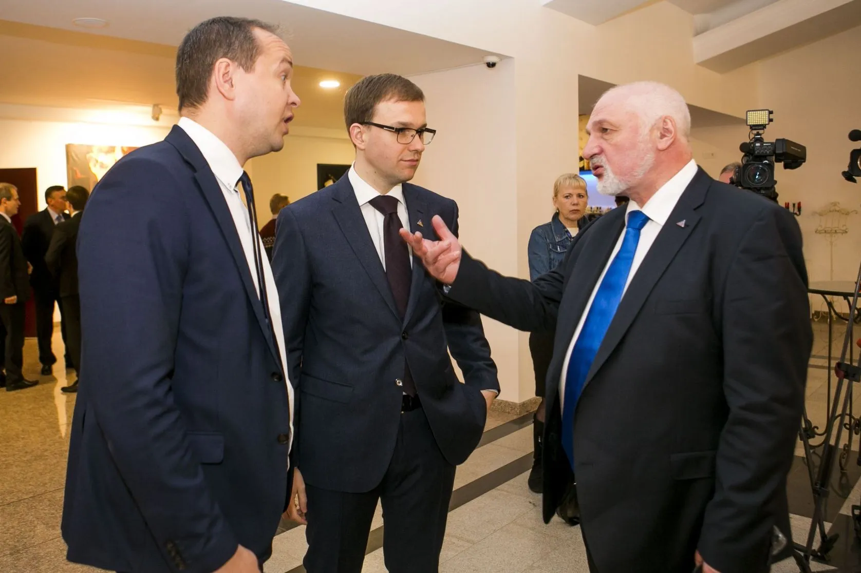 V.Gapšys ir V.Mazuronis - Darbo partija