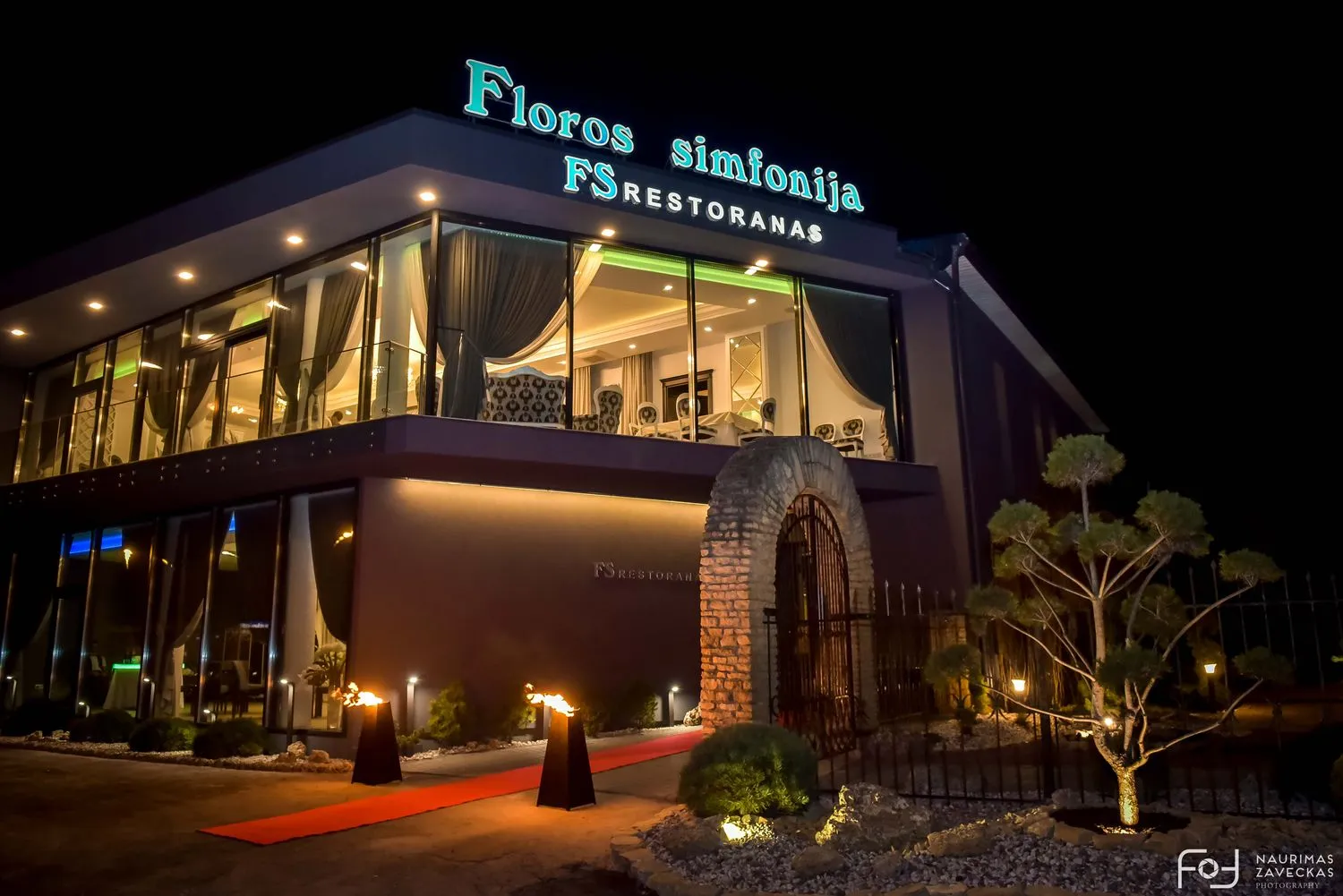 Floros simfonija restorano atidarymas Kaune
