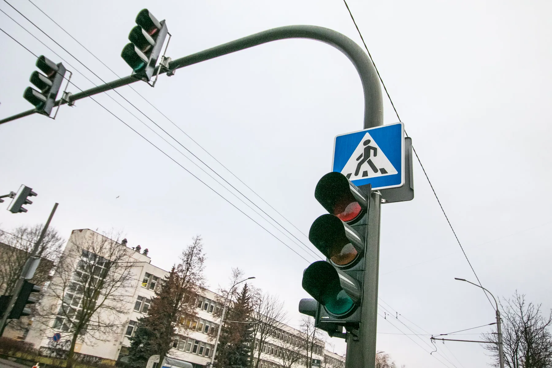 Naujas šviesoforas Savanorių pr.