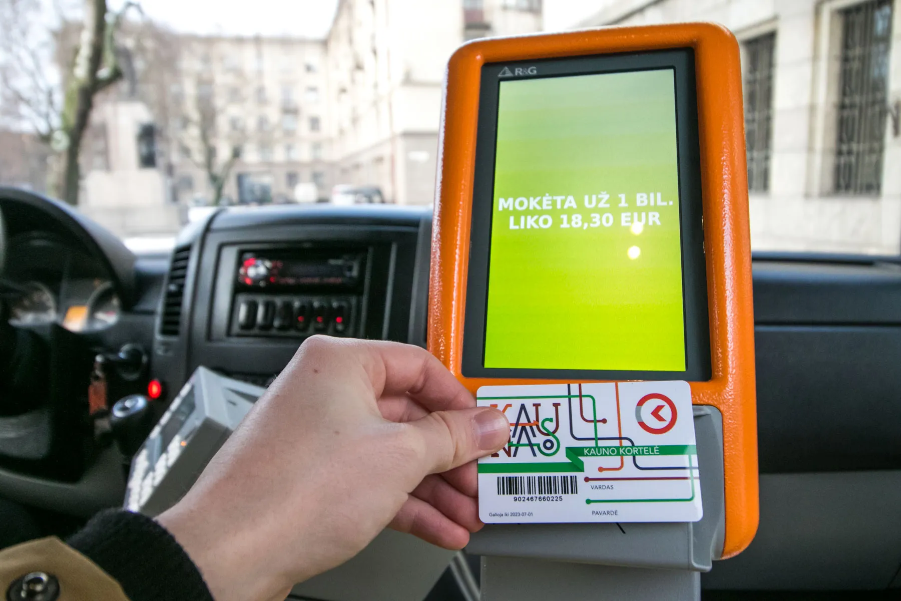 Viešojo transporto elektroninis bilietas