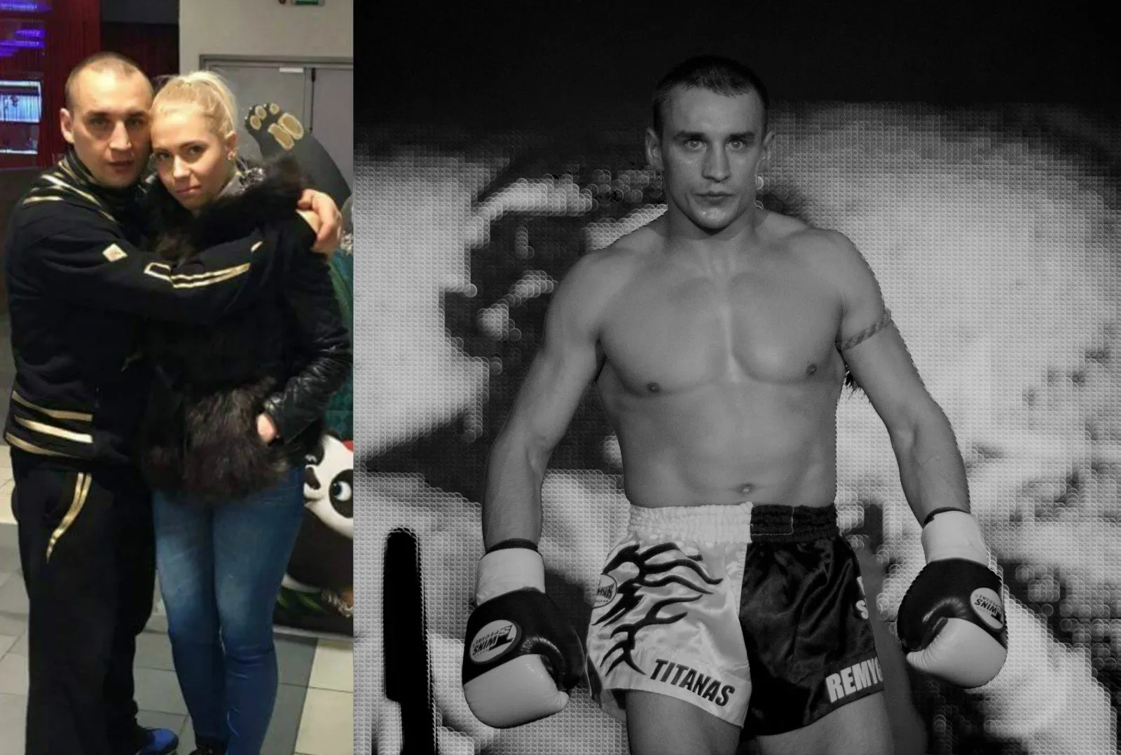 R.Morkevičius su mylimąja