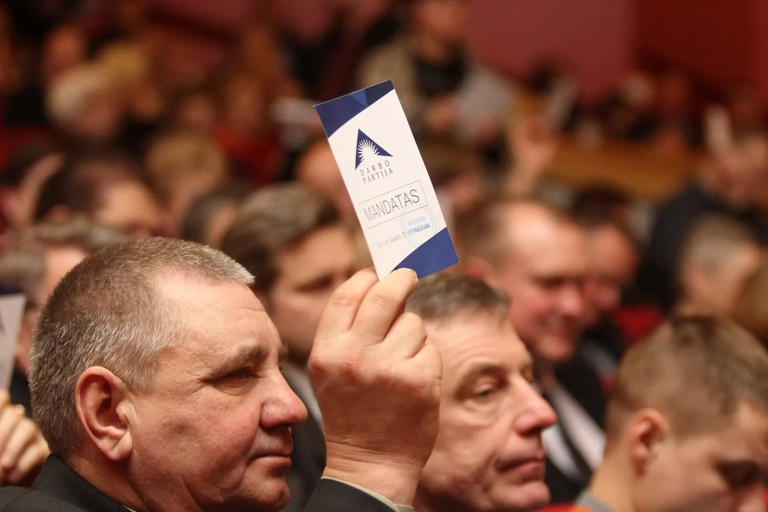 Darbo partija posėdžiauja Kaune