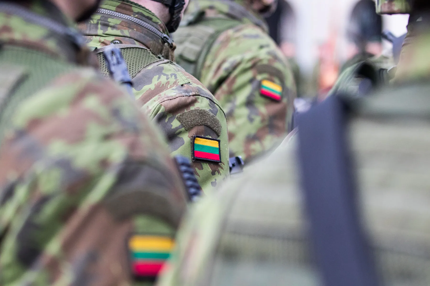 Kareiviai, kariuomenė, šauktiniai