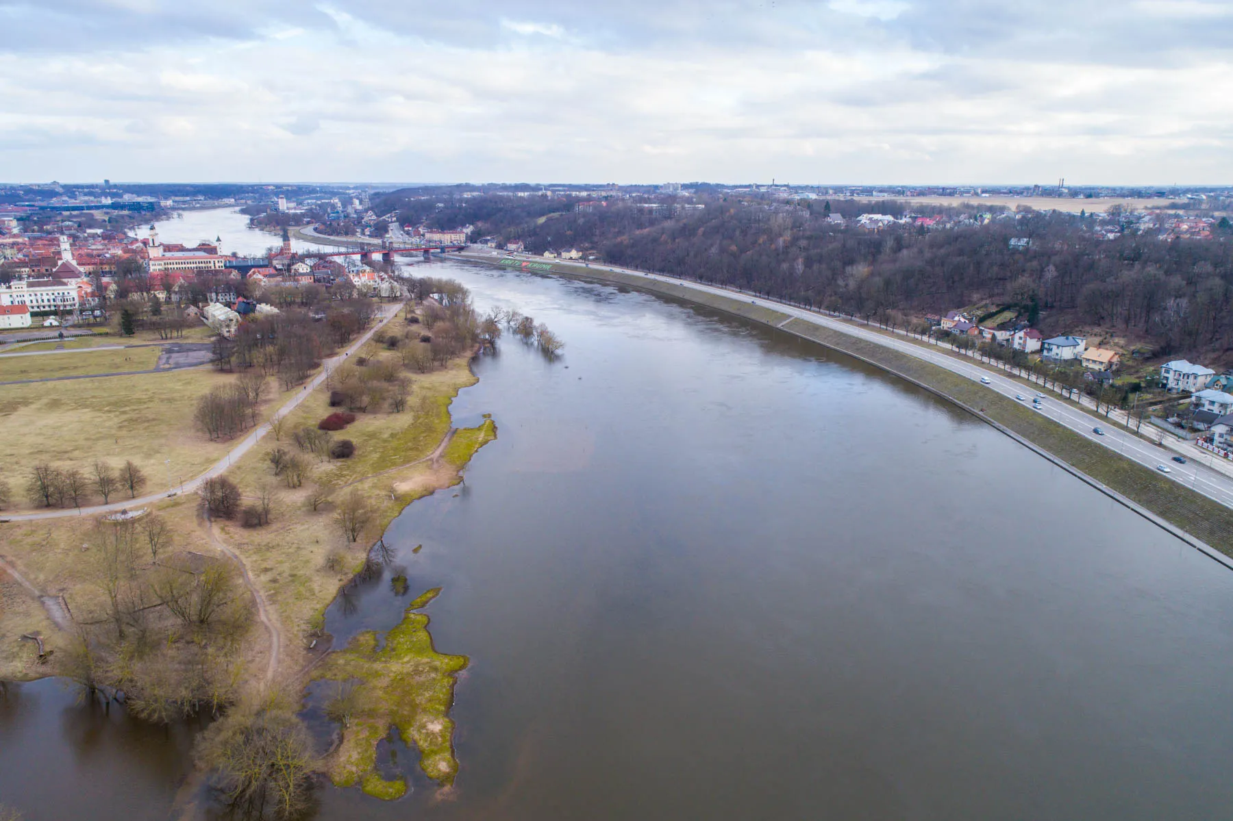 Potvynis Neries ir Nemuno santakoje