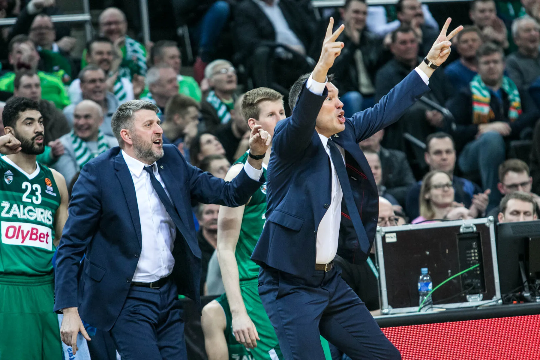 D. Maskoliūnas ir Š. Jasikevičius