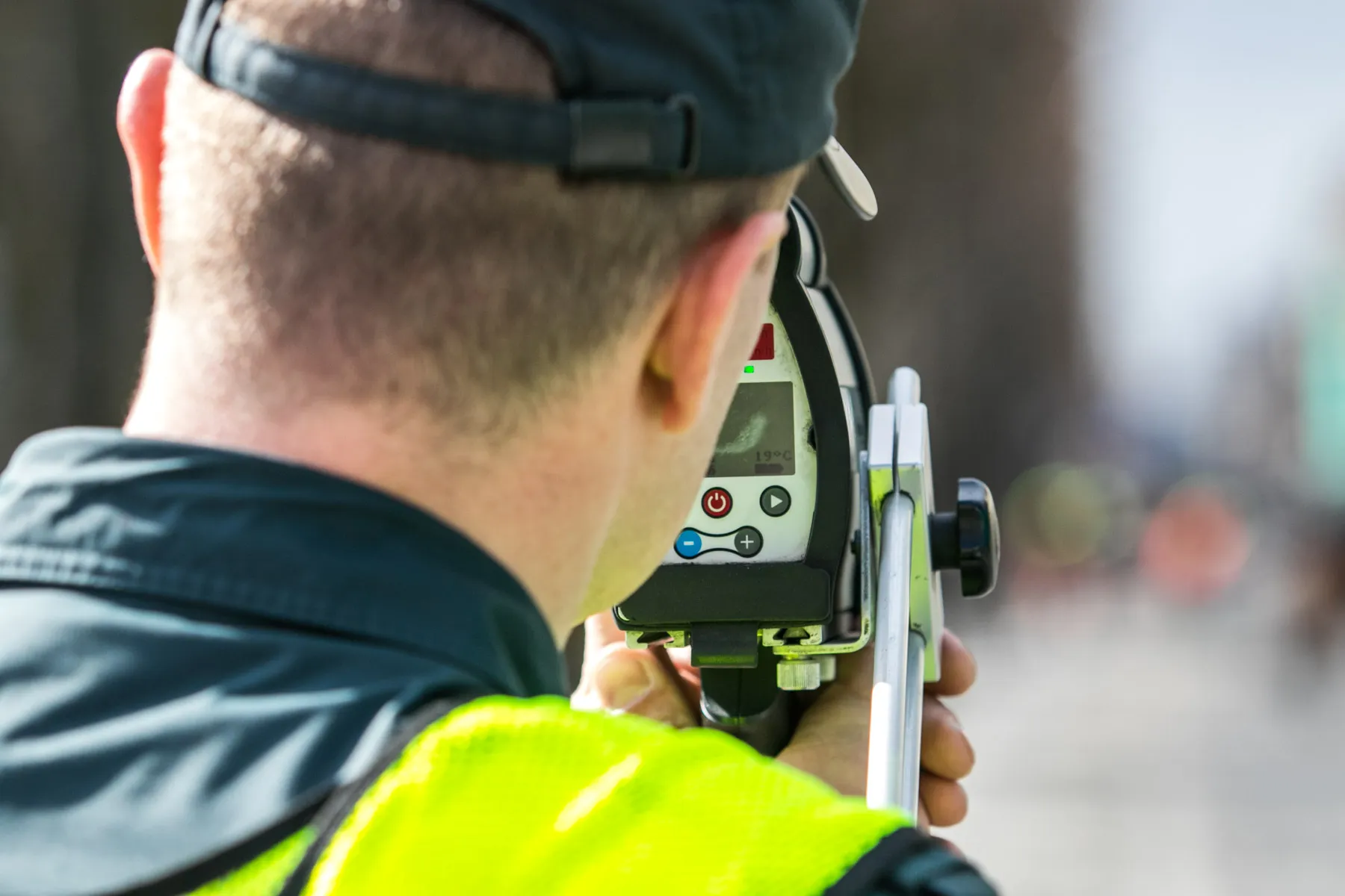Policijos radaras. Greičio matavimas