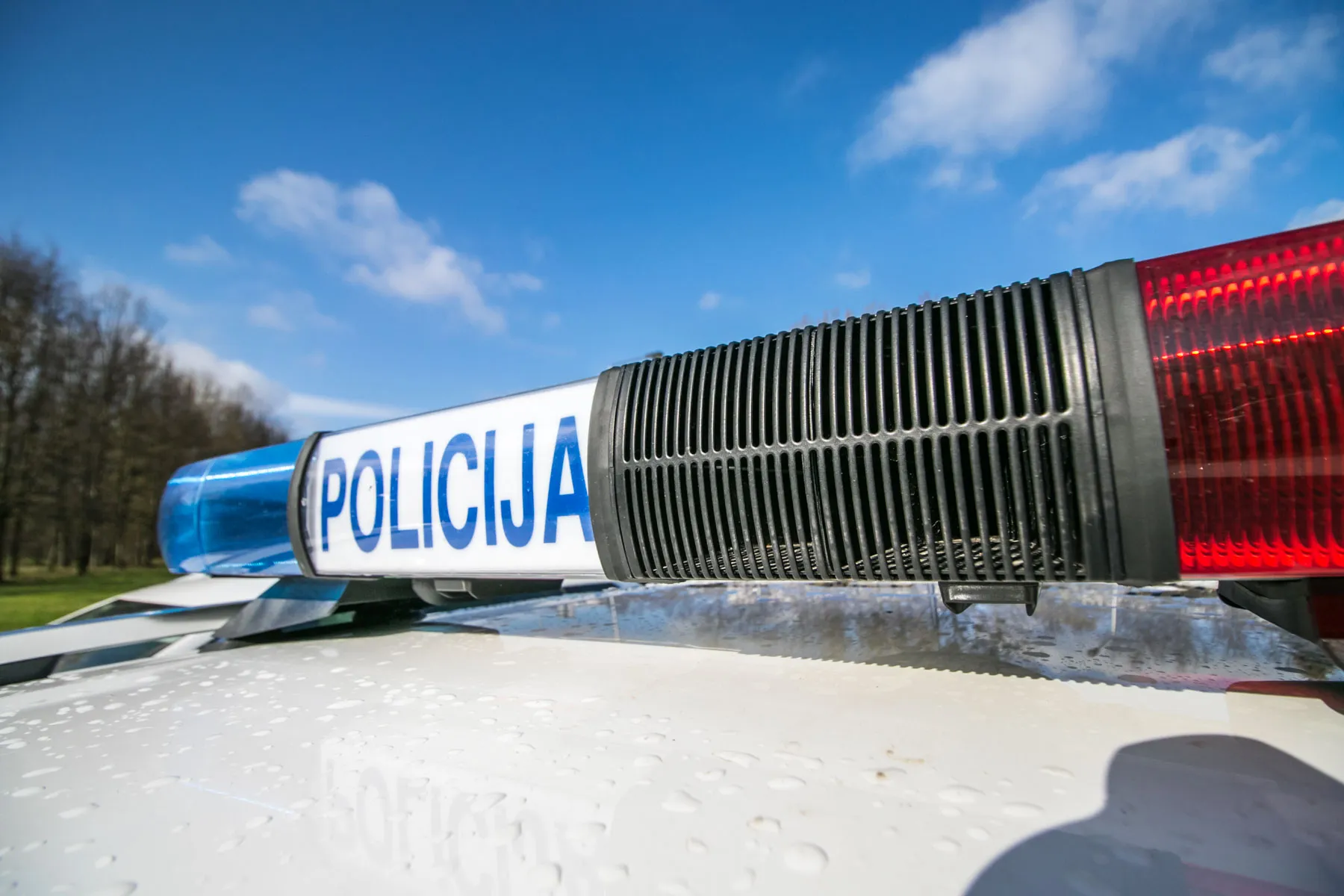 Atnaujintas policijos automobilių parkas