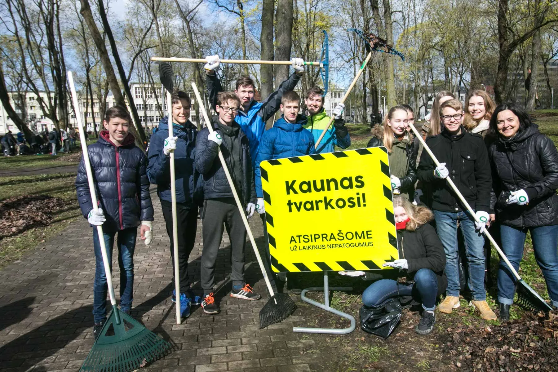 Akcija "Darom" ramybės parke