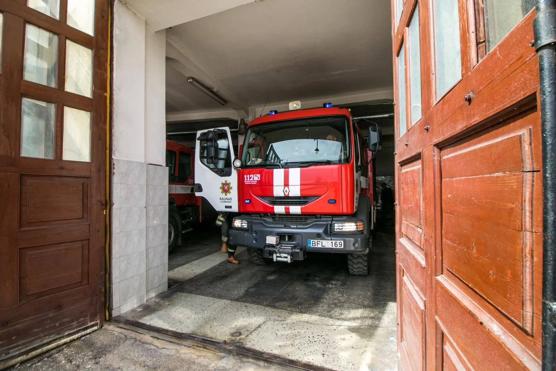 Atvirų durų diena pas gaisrininkus