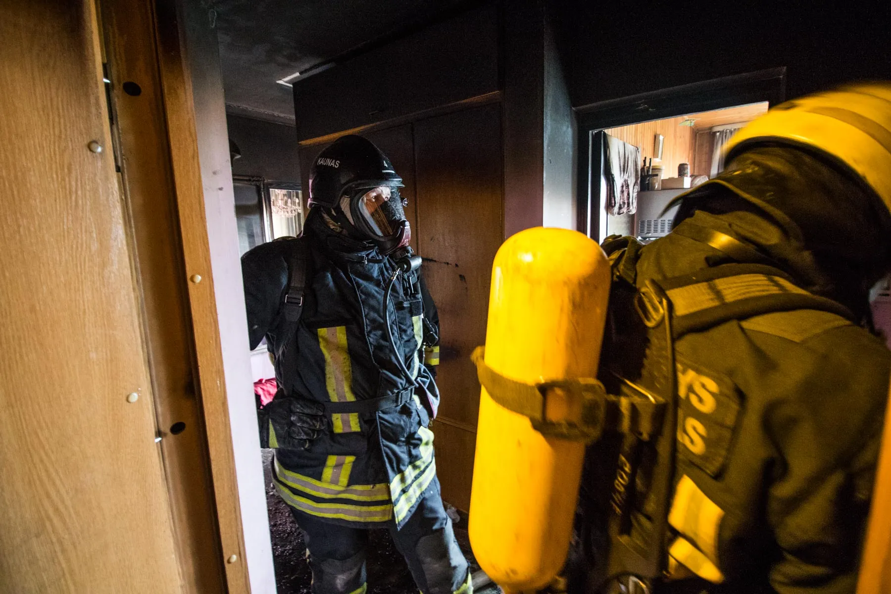 Gaisras daugiabutyje