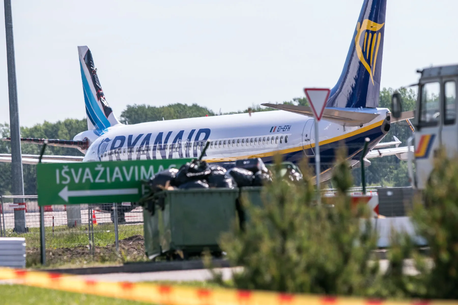 „Ryanair“ lėktuvas Kaune