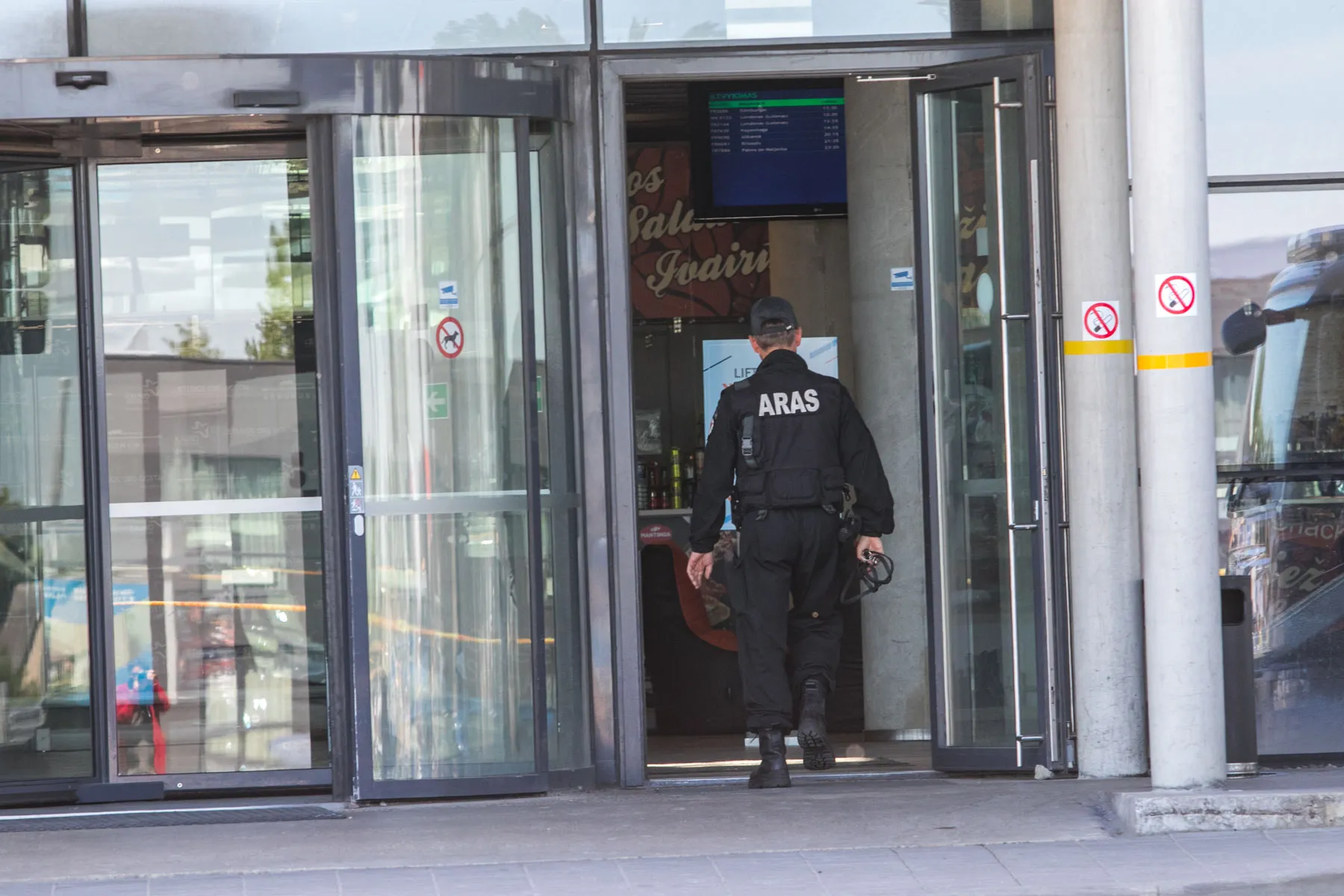 Evakuacija Kauno oro uoste