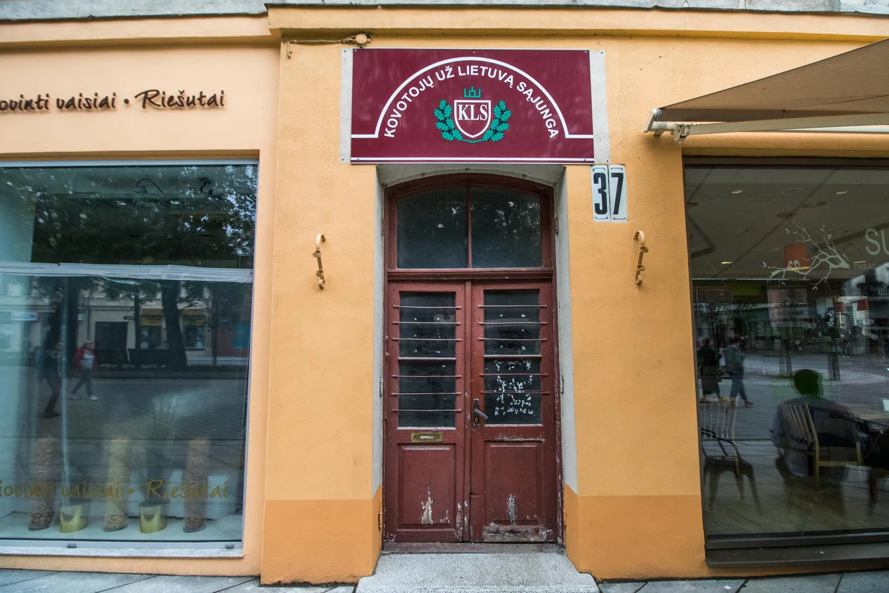 Kovotojų už Lietuvą sąjunga patalpos