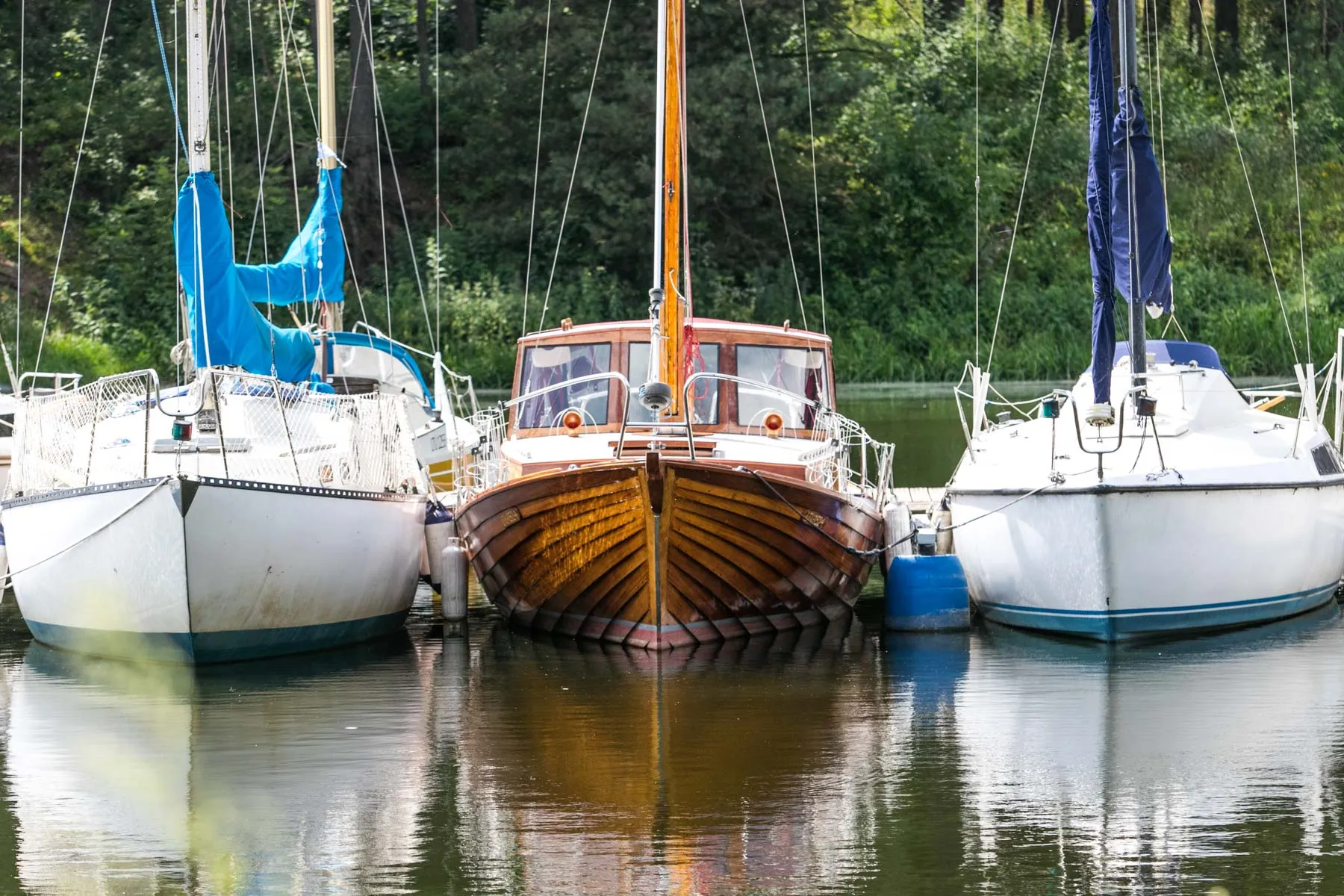 Laivai Kauno mariose