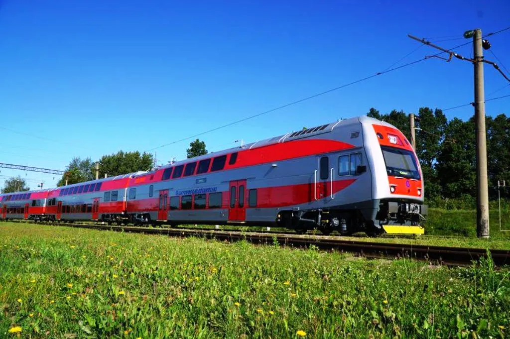 Dviaukštis traukinys