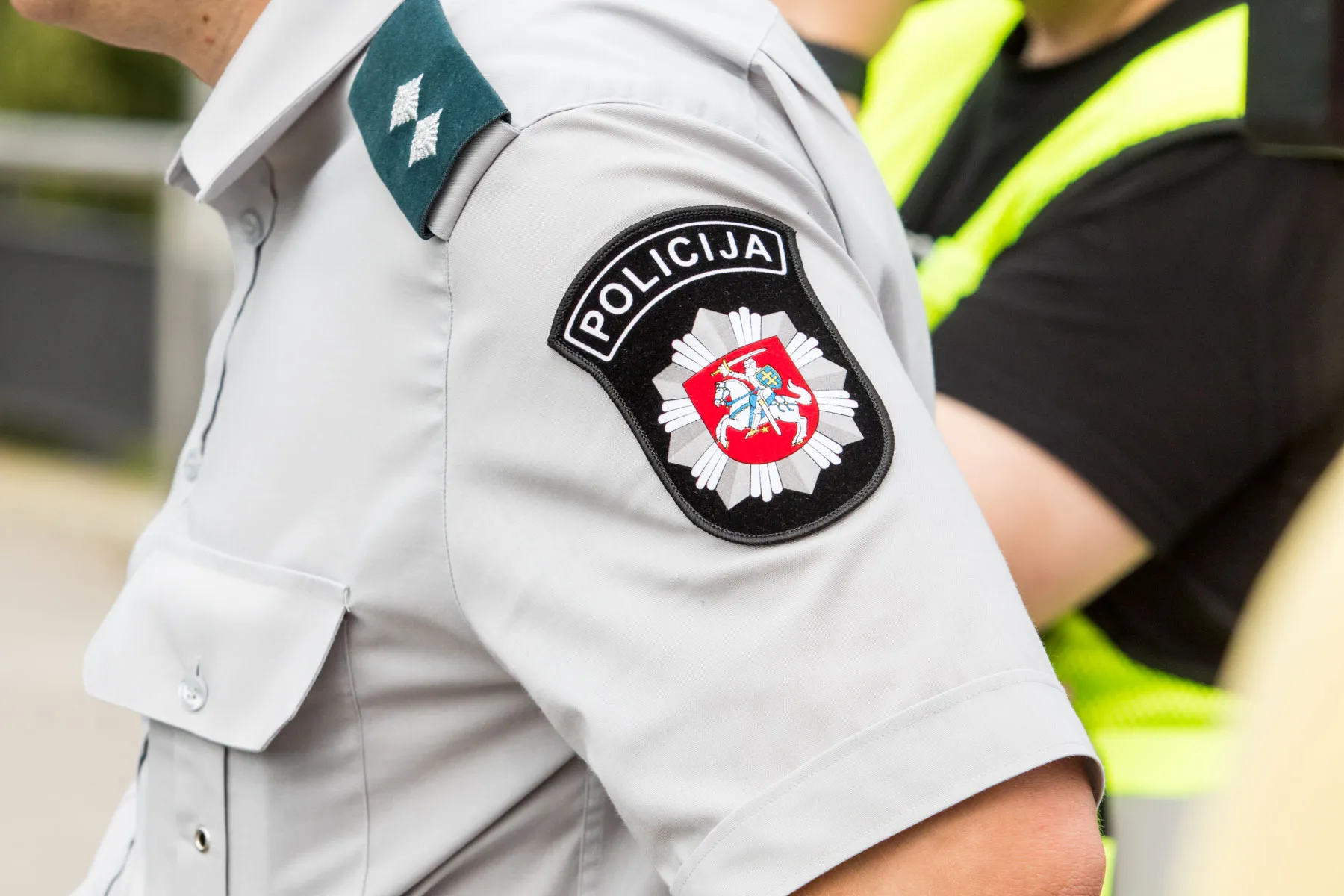 Policijos reidas Karaliaus Mindaugo prospekte